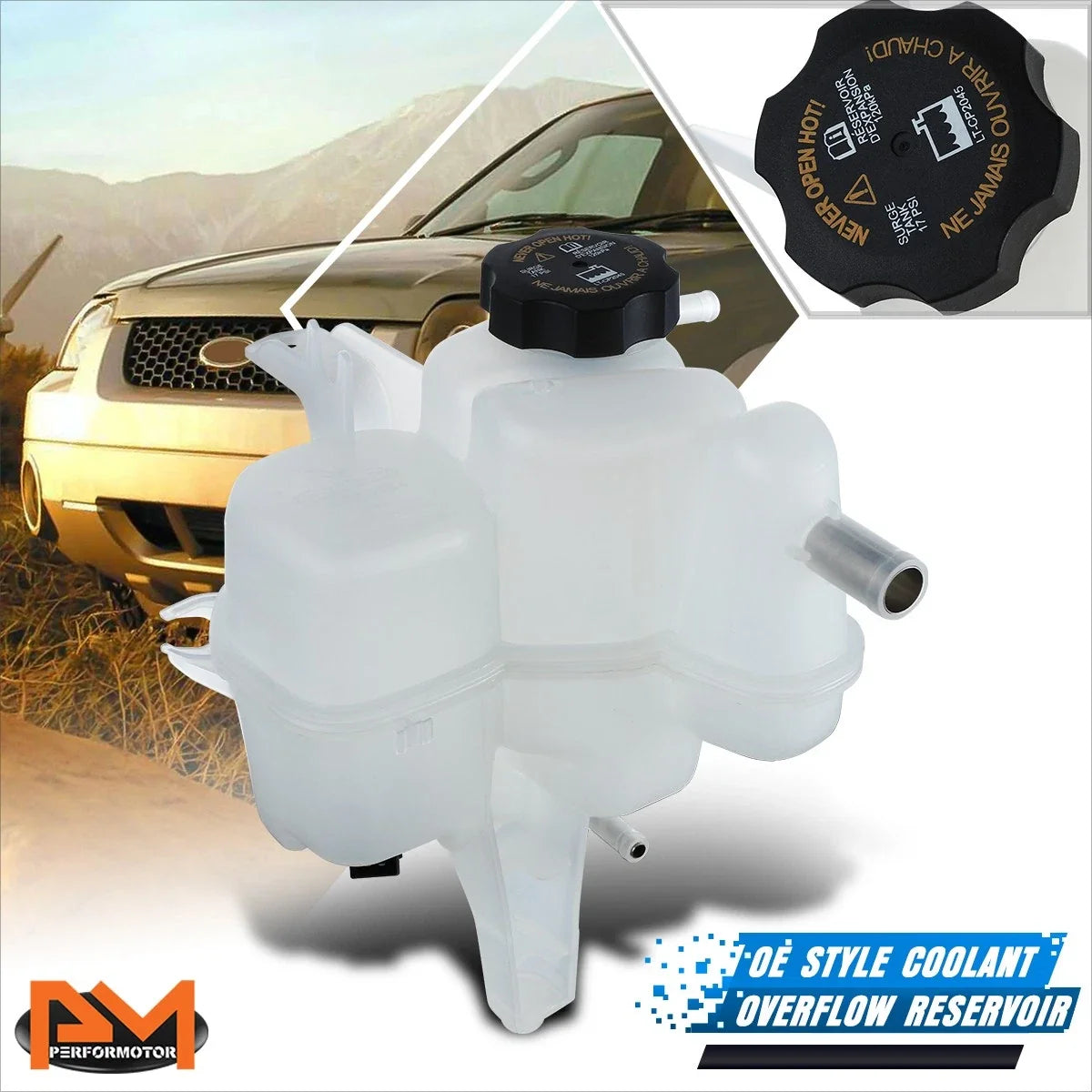 Coolant Overflow Reservoir for Ford Escape/Mercury Mariner (2001–2006)