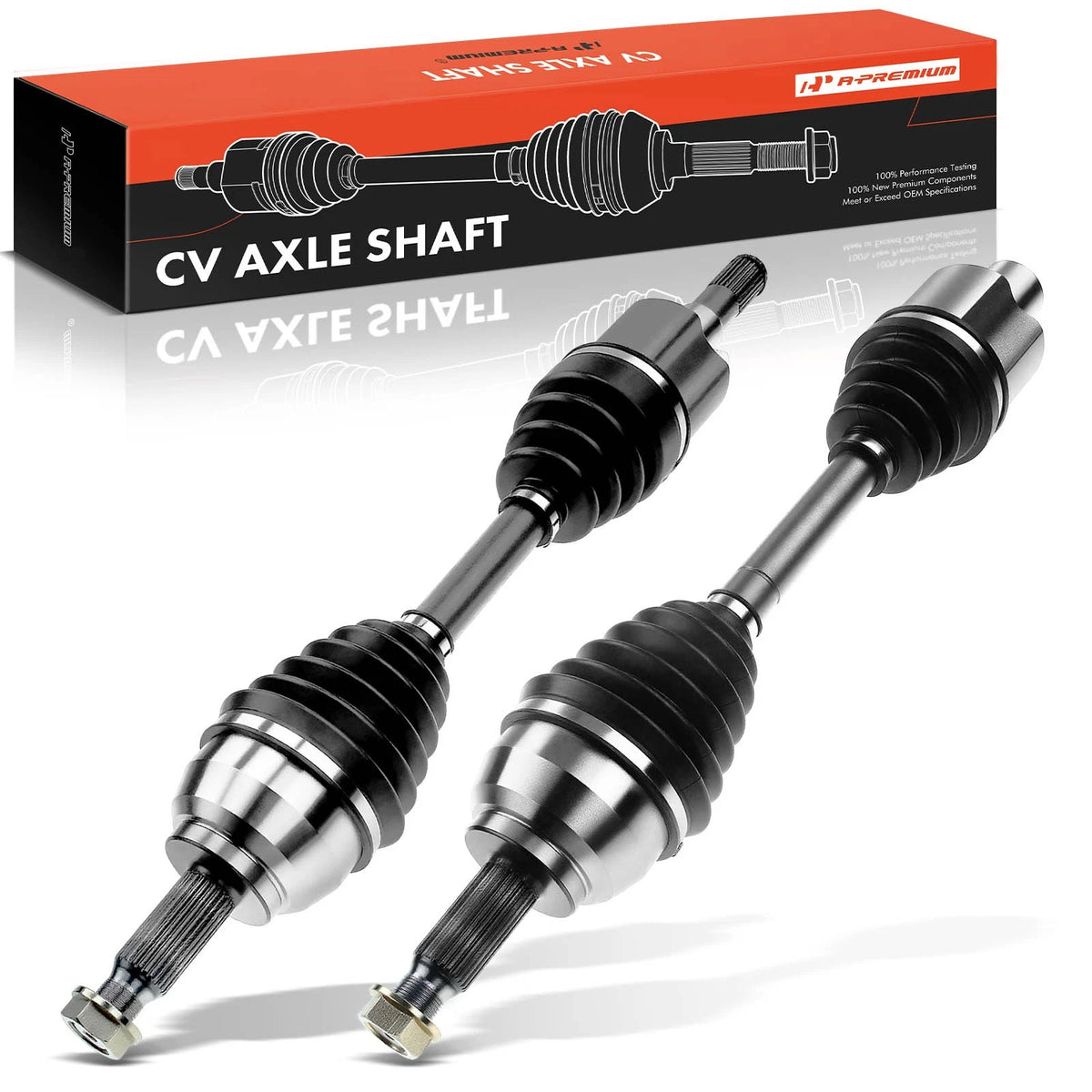 A-Premium Pair Front CV Axle Assembly for Ford Explorer (2002–2005) 1L2Z3A427AA, 1L2Z3A428AA