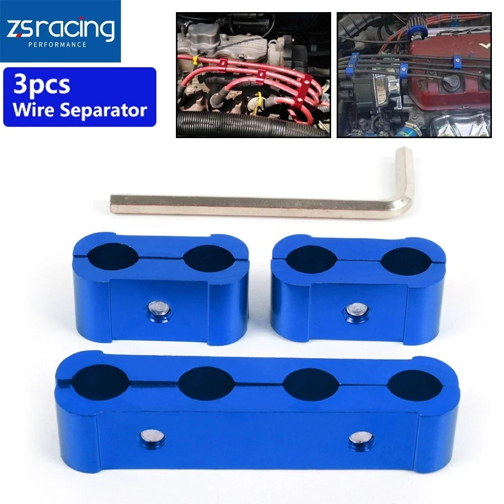 Set of 3 Spark Plug Wire Separator Clamps for