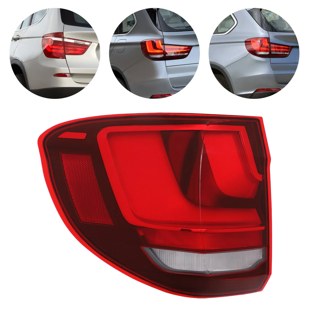 LED Tail Light for BMW X5 (2014–2018) - Left Driver Side, BM2804118, 63217290103