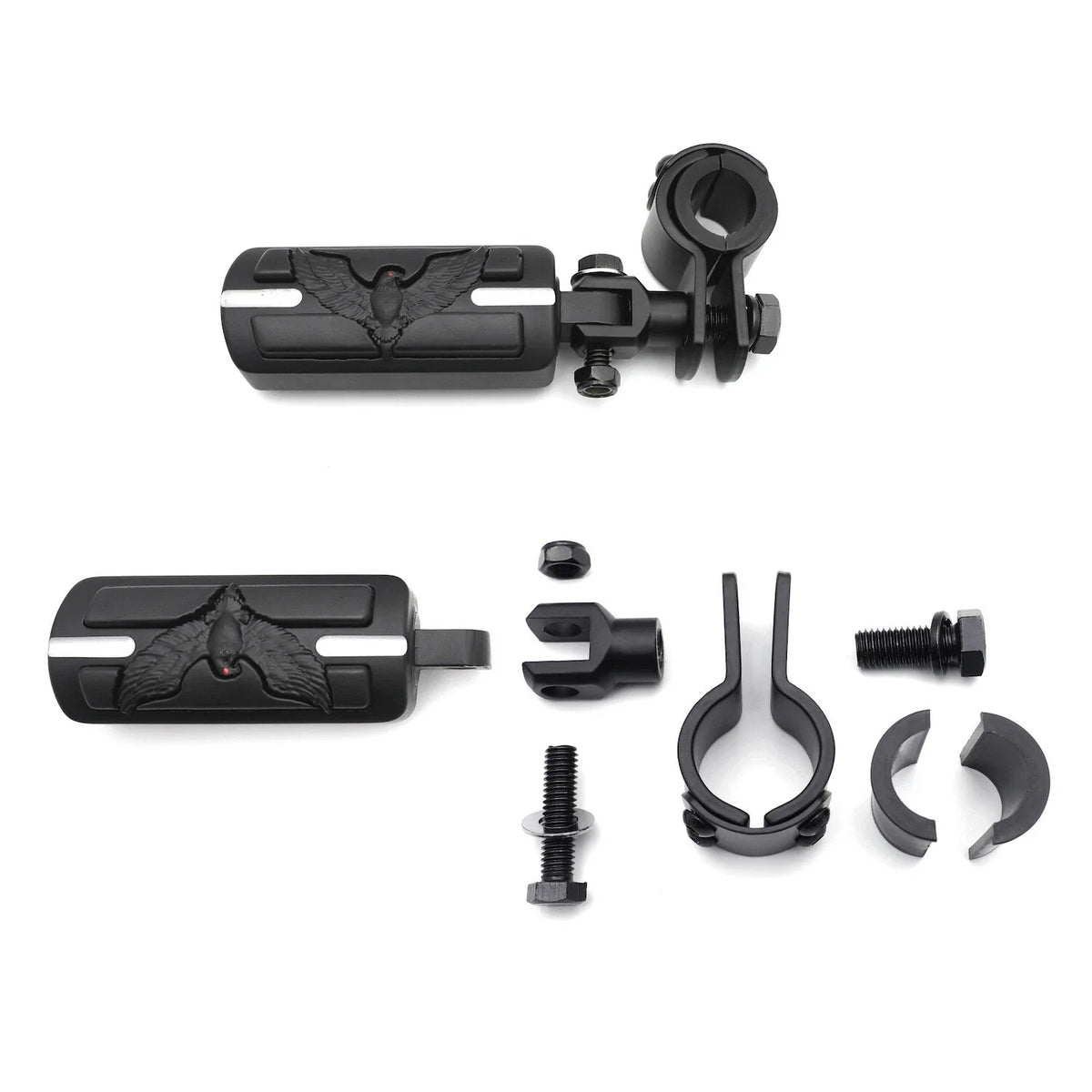 Grooved Hawk Eagle Foot Peg for Honda GoldWing, Suzuki Intruder