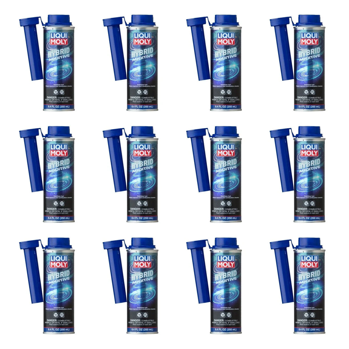 Set of 12 Liqui Moly Hybrid Fuel Additive 250ml