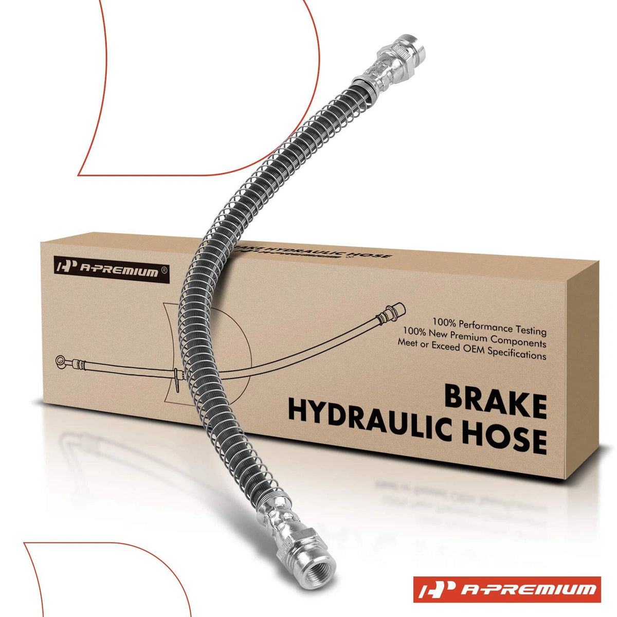 Rear Left Brake Hydraulic Hose for Kia Sorento (2003–2006) 587353E000, 2201769