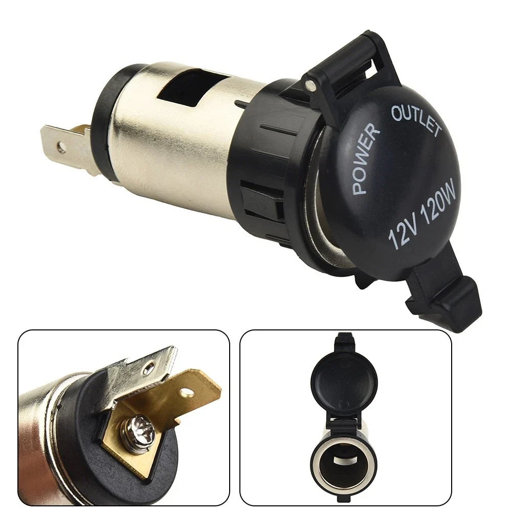 Power Socket for Car and Motorcycle (GPS, Mobile Devices)