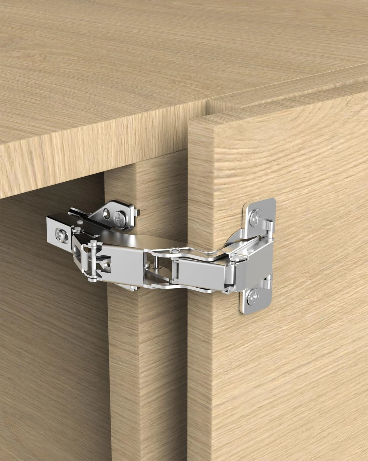 2X 180 Degree Soft Close Cabinet Hinges for