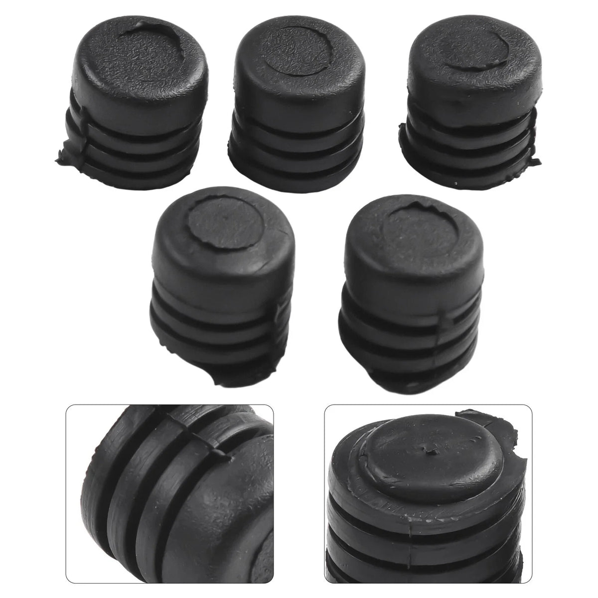 Set of 5 Rubber Hood Washers for Nissan