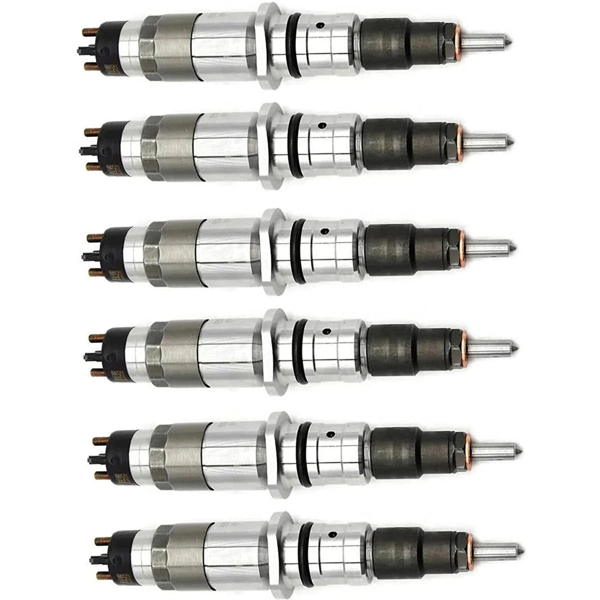 6X Fuel Injector 0445120123 for Cummins ISBe (2000–2023)