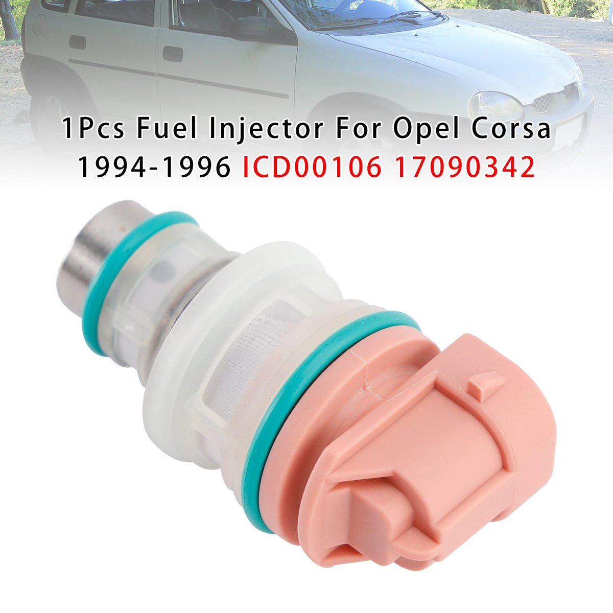 Fuel Injector for Opel Corsa (1994–1996) ICD00106, 17090342