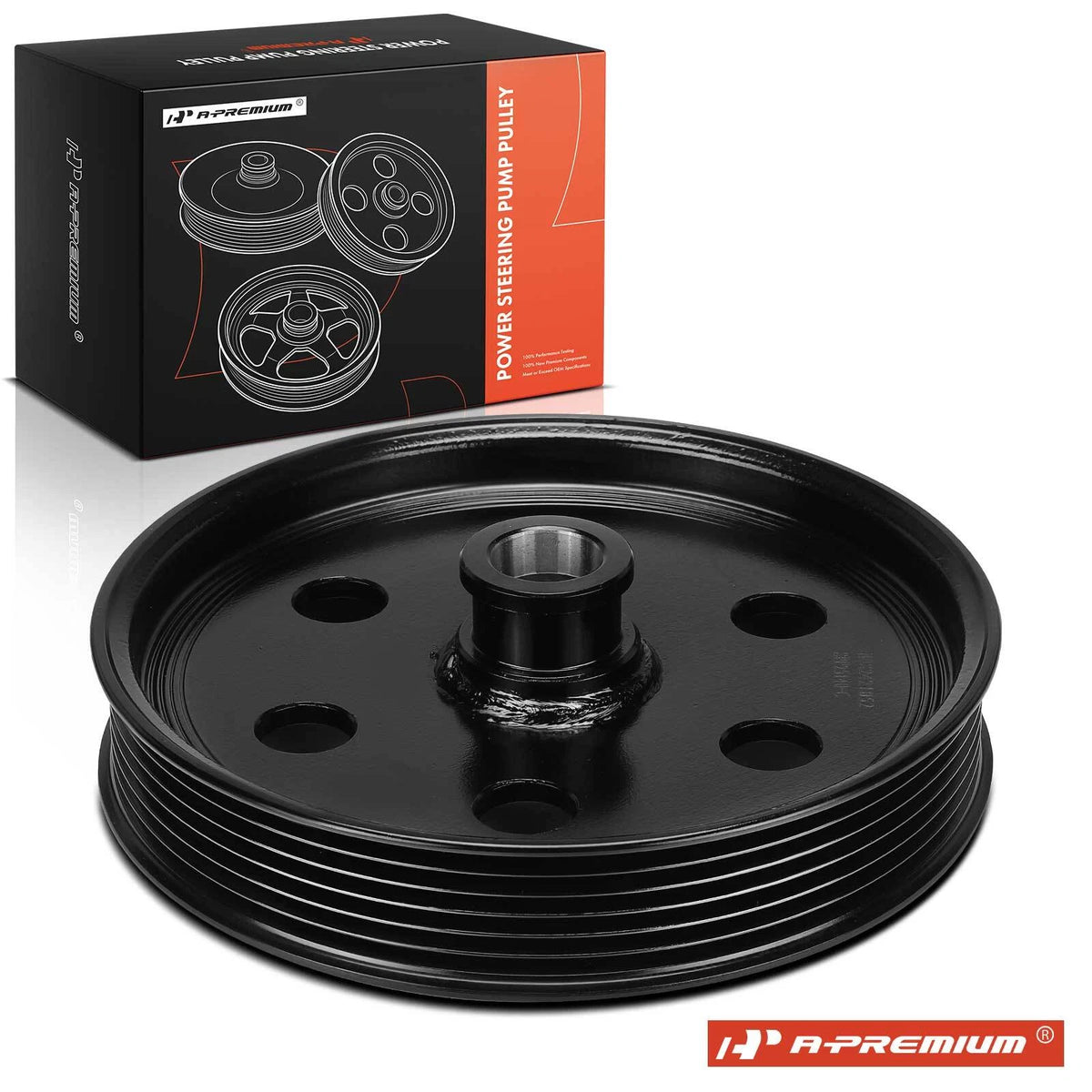 Power Steering Pump Pulley for Ford Taurus Ranger Lincoln (1983–2007) - D9AZ3A733A, E57Y3A733A, YF1Z3A733AA, 3P-25140