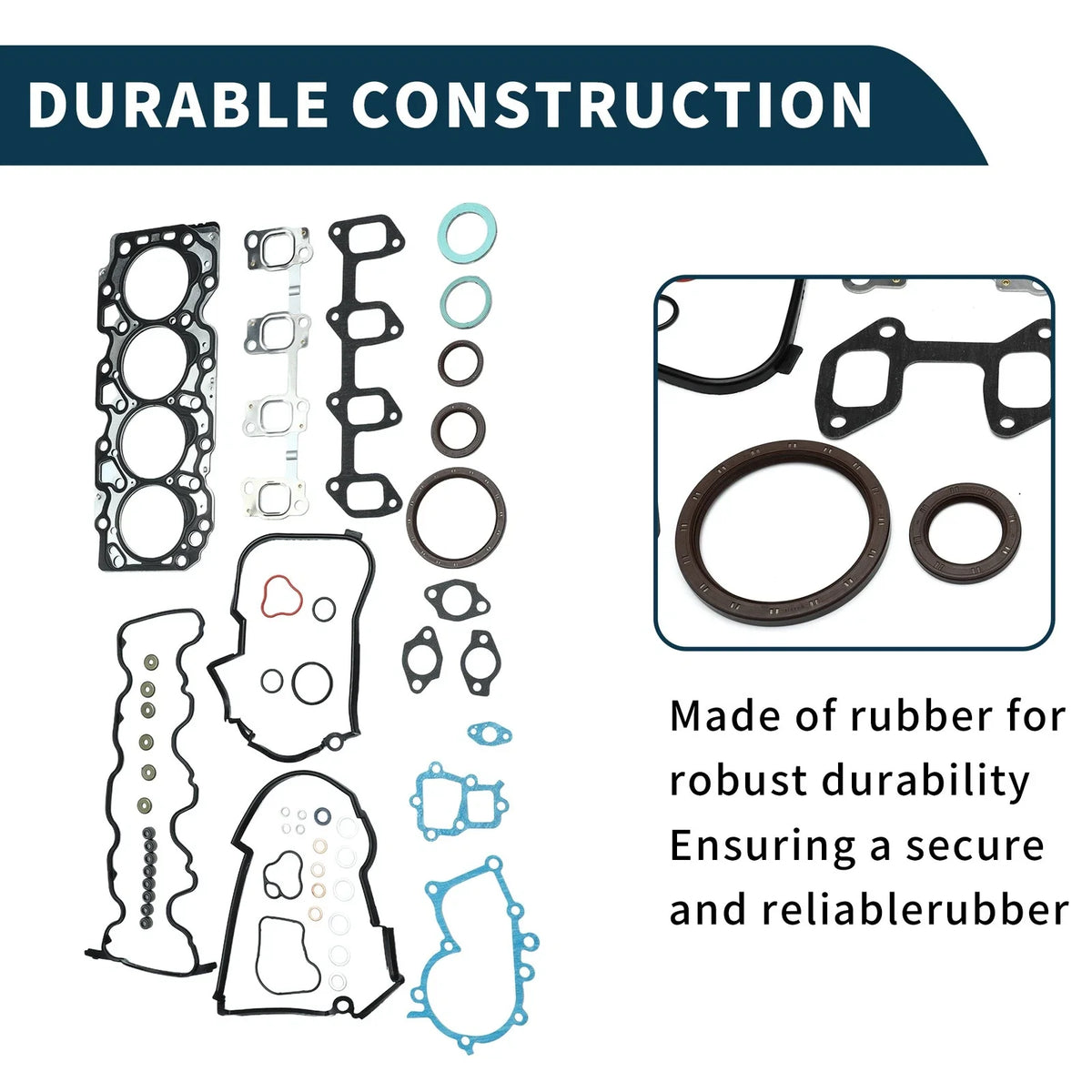 Cylinder Head Gasket Kit No. 411164170 for Toyota 3C