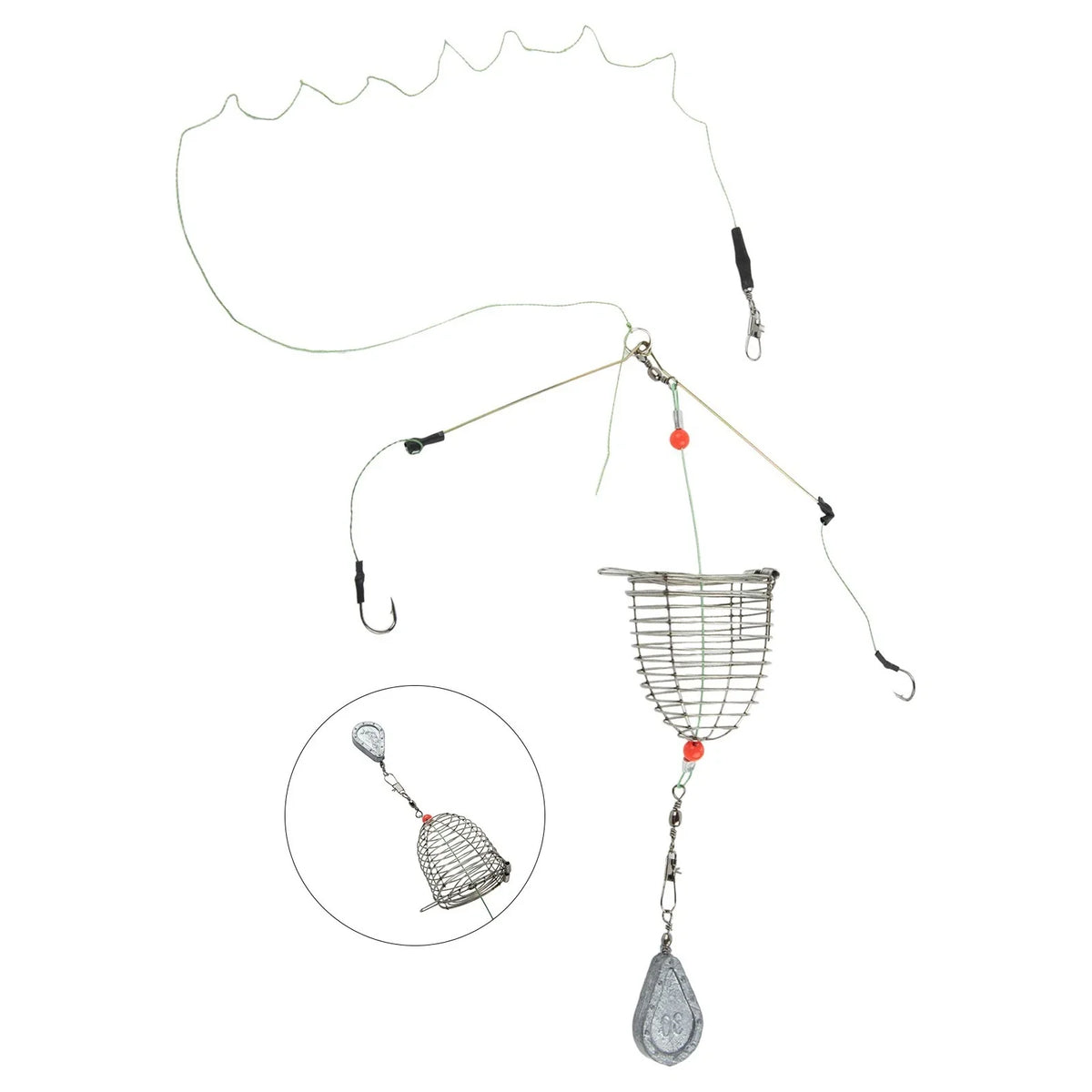 Bait Cage for Horse Fish (Metal Pop-up, Strong)