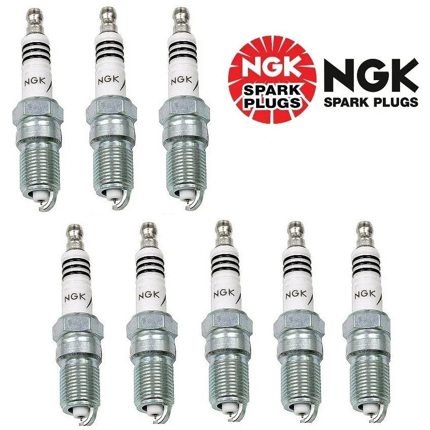 8X NGK 7164 Iridium Spark Plugs for Various Vehicles (TR55IX)