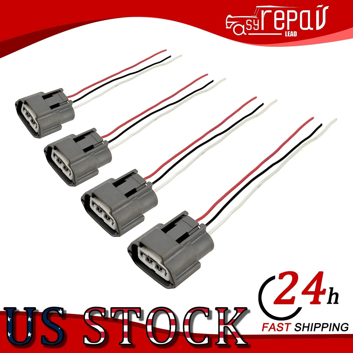 4X Ignition Coil Wiring Connector for Suzuki Vitara Grand Vitara Sidekick (1999–2005)