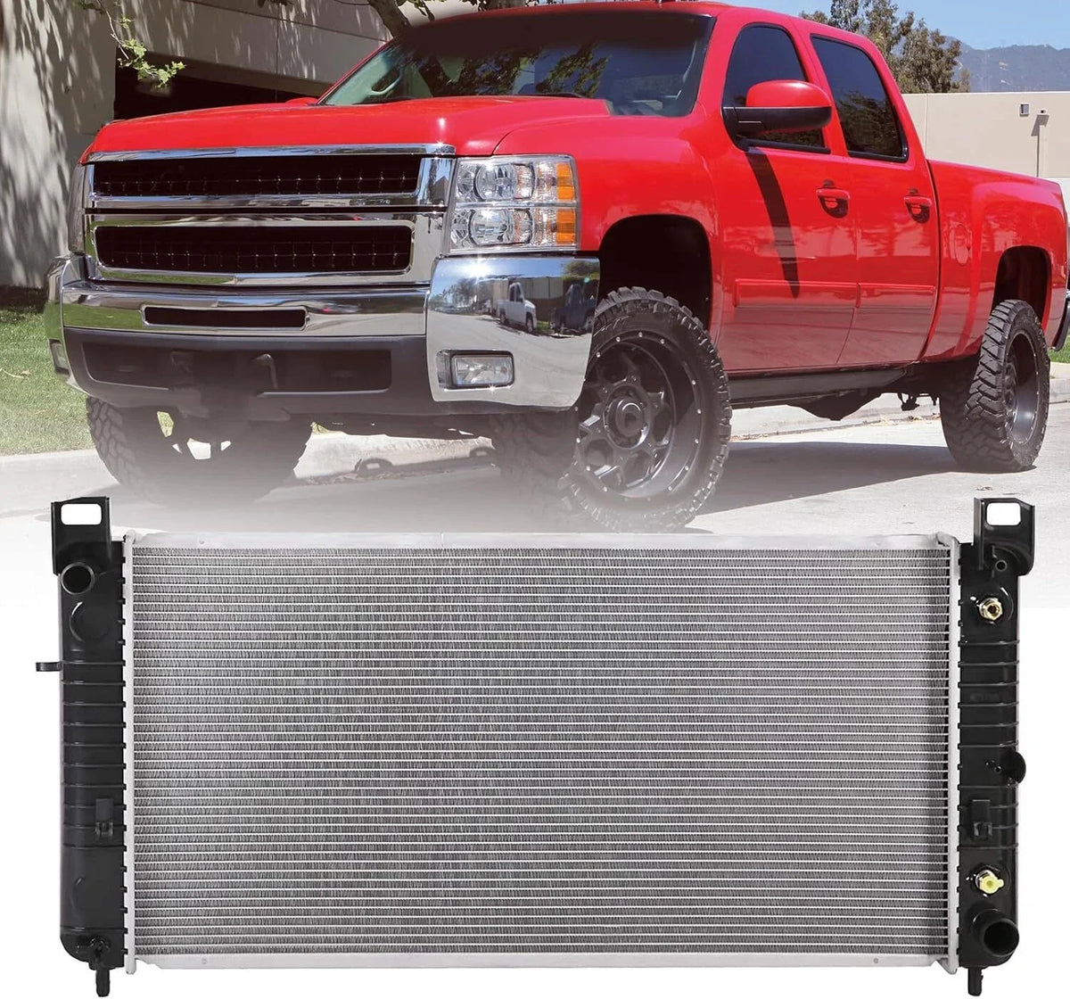 Radiator for Chevrolet Suburban 1500 (2000–2014) CU2423