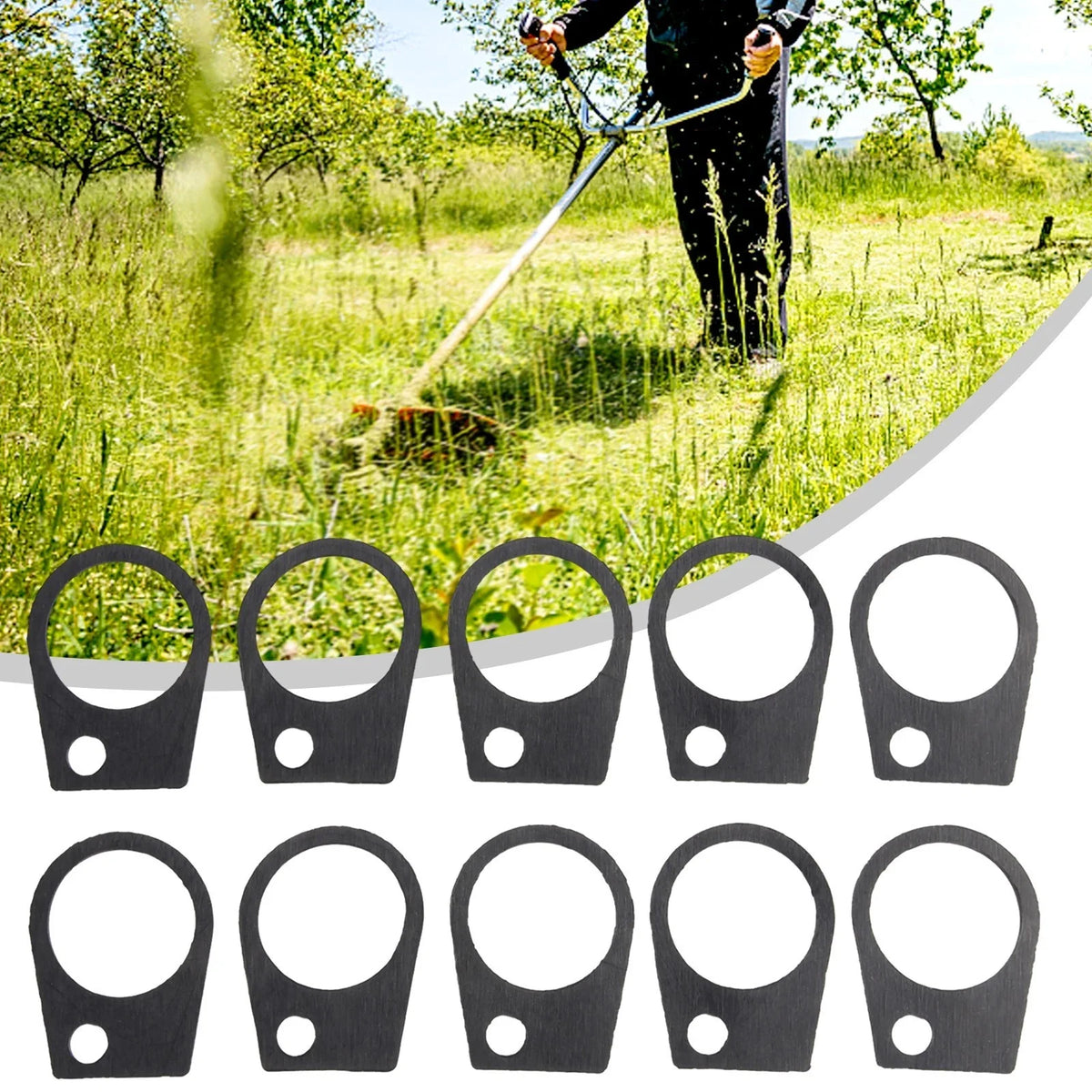 Rubber Gasket Air Filter Washer for Chainsaw 45cc 52cc 58cc