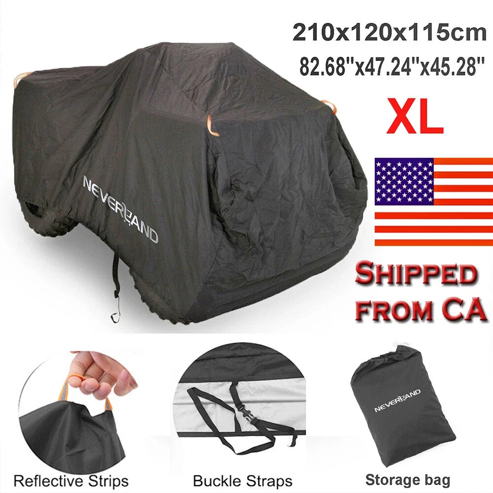 Lawn Mower Cover for XL Tractor Zero Turn (Waterproof, UV, Dust, Snow)