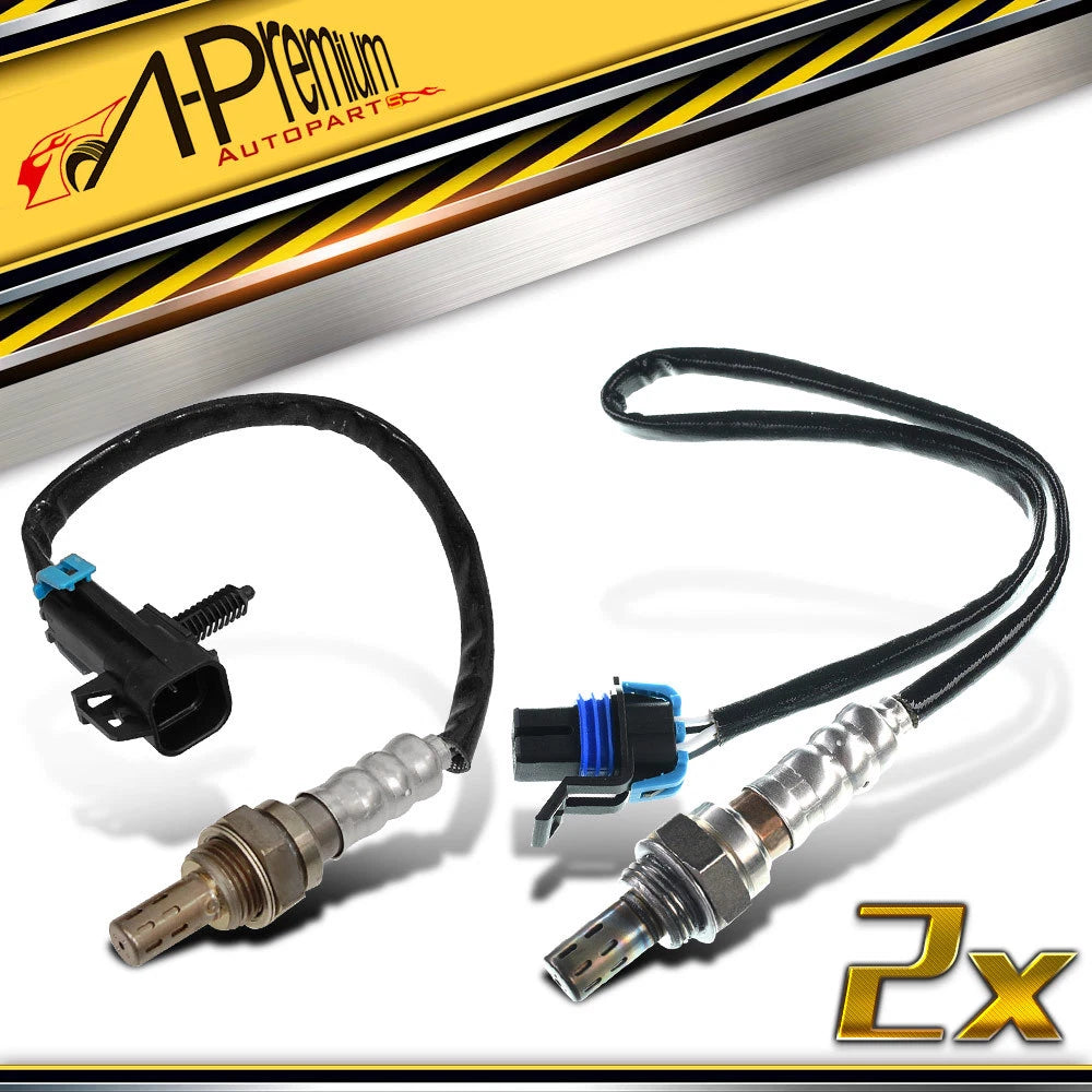 2X O2 Oxygen Sensor for Chevy Malibu (2004–2006) 12568234, 12574218, 12558143