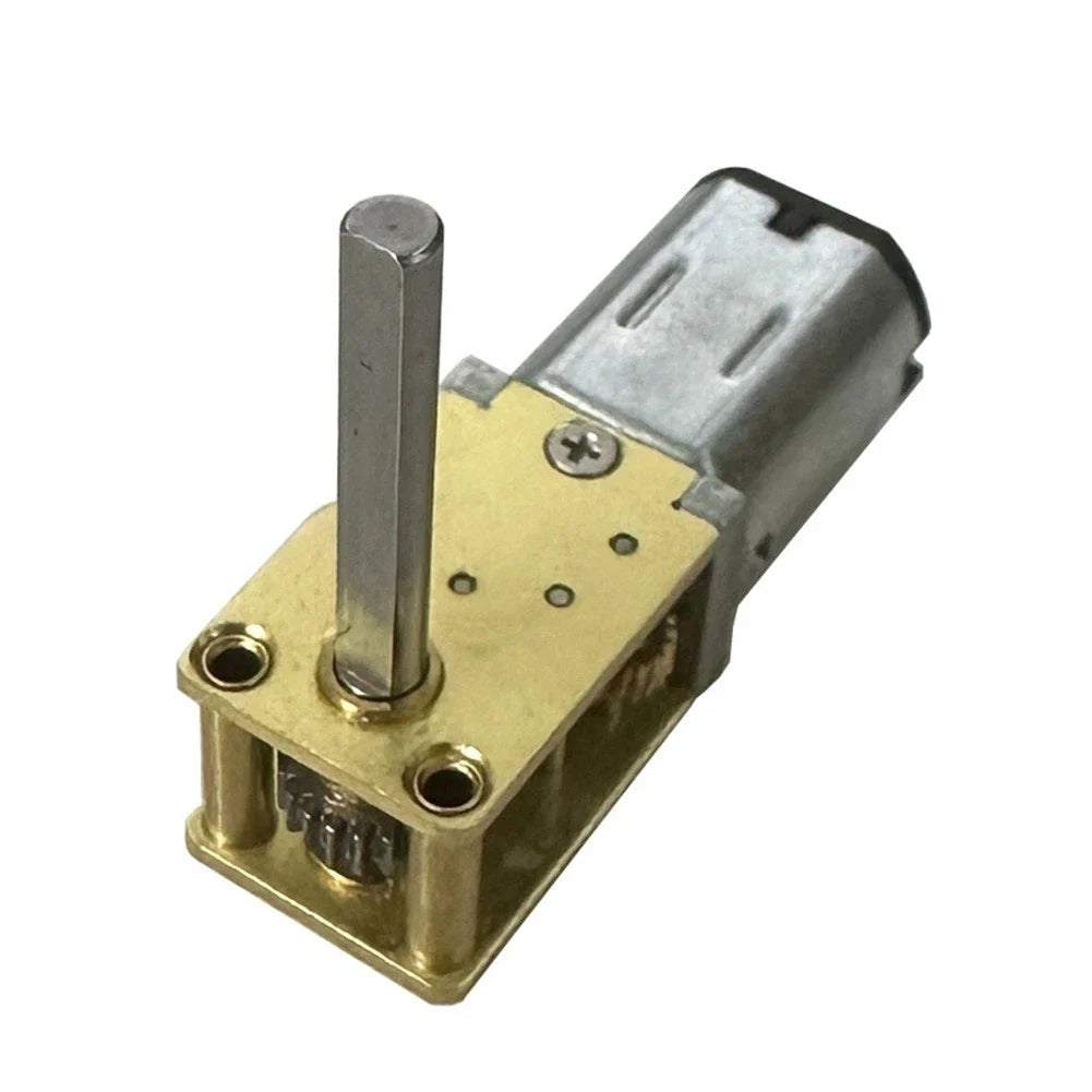 DC Geared Worm Motor for Smart Cars (3V, 6V, 12V)