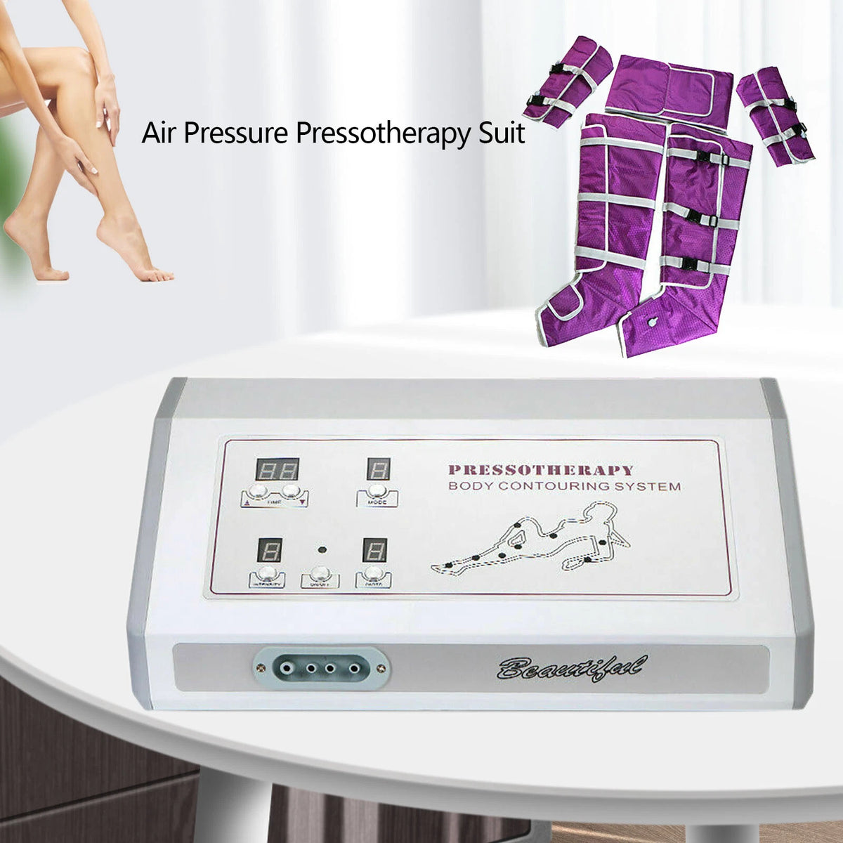 Lymphatic Drainage Air Pressure Slimming Machine Set of 2
