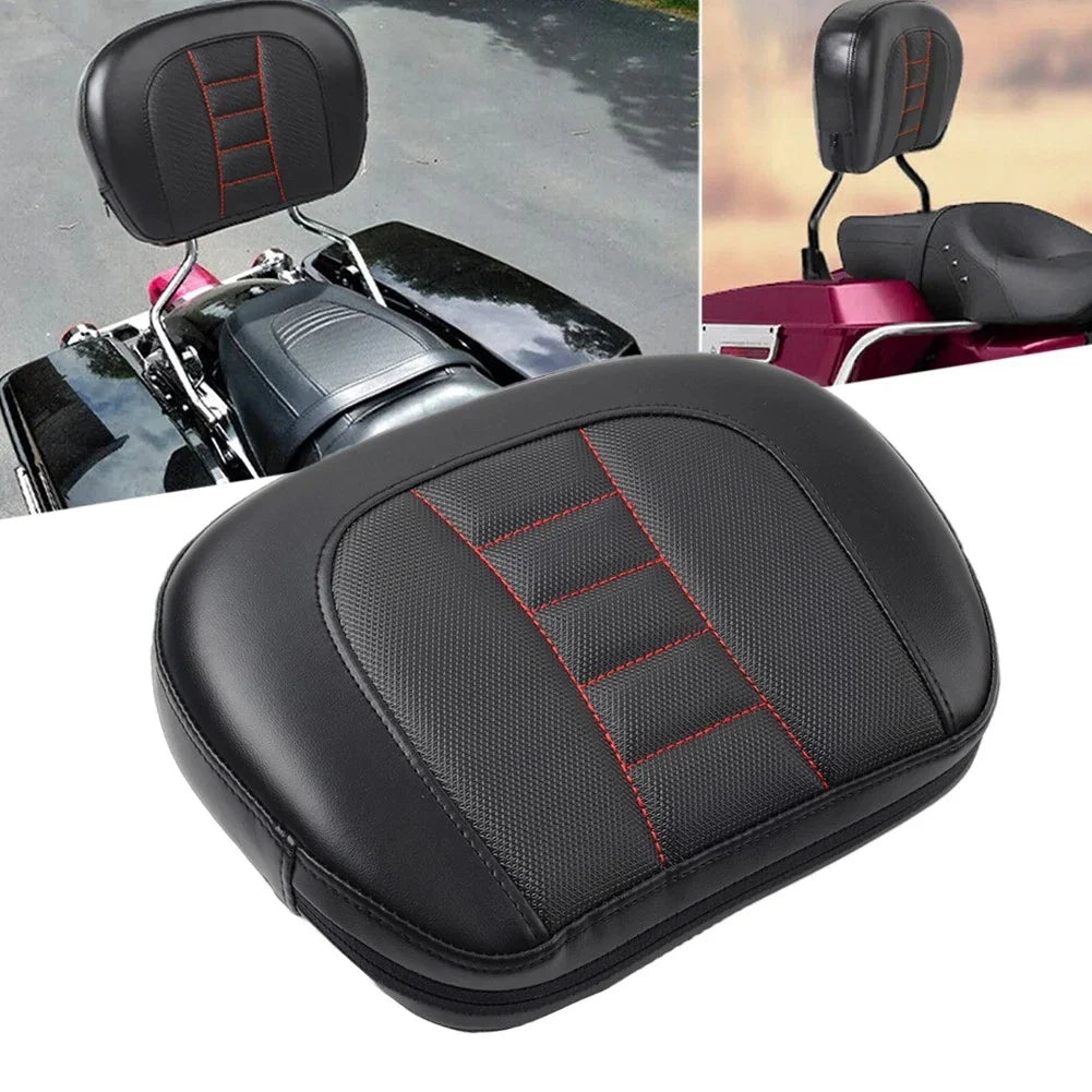 Sissy Bar Passenger Backrest Pad for Harley Touring Road King (1997–2023)