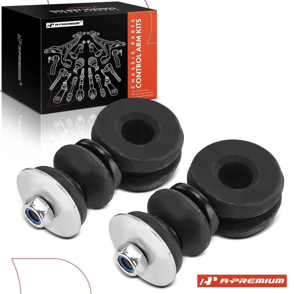 Set of 2 Front Stabilizer Bar Links for Volkswagen Passat (1990–1997) 357411315D, MS70823, TC2037