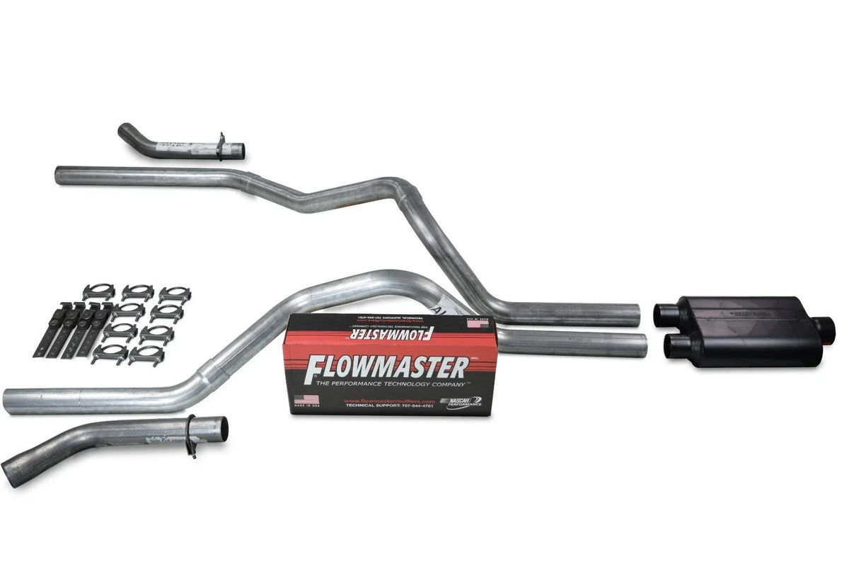 2.5" Dual Exhaust Kit for Dodge Ram 1500 (1994–2003) Flowmaster Super 44
