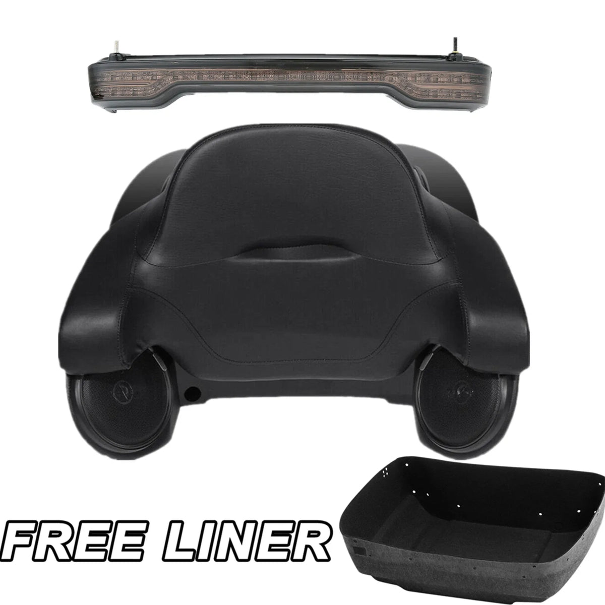 Trunk Pad & Speakers for Harley Touring Road Glide (2014–2026)