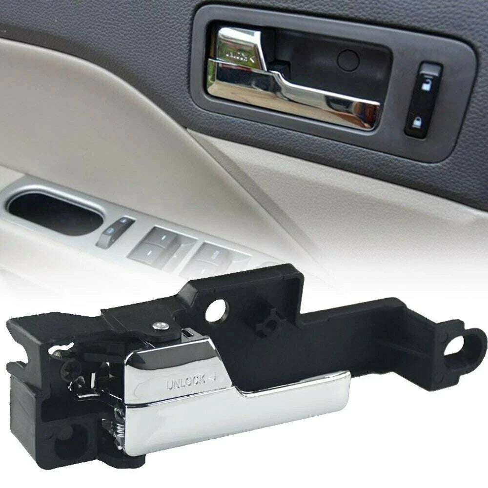 Interior Door Handle Front Left Chrome for 2006–2012 Ford Fusion (2006-2012)