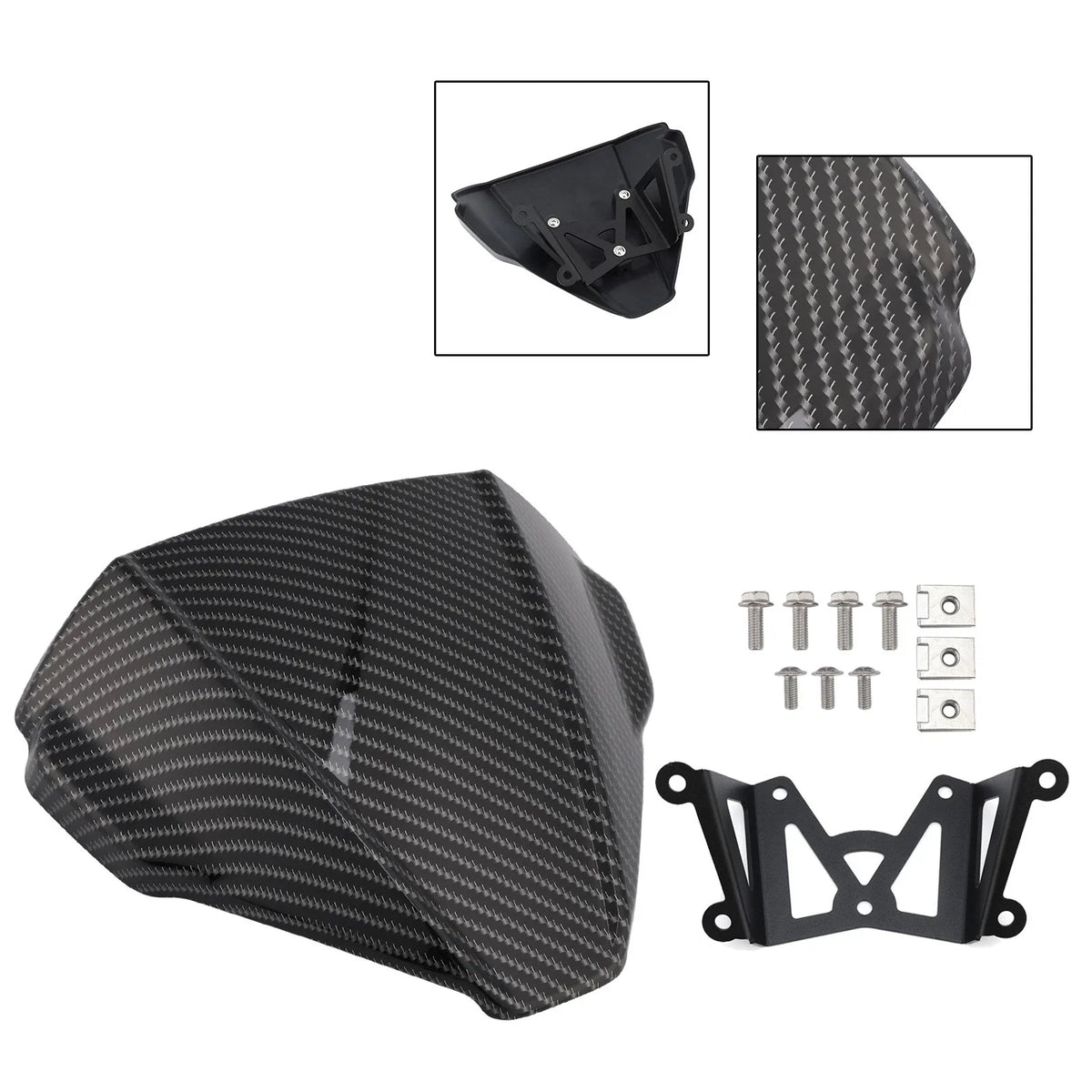 Windshield Windscreen for Yamaha MT-09 MT09 (2021–2023) Simulated Carbon