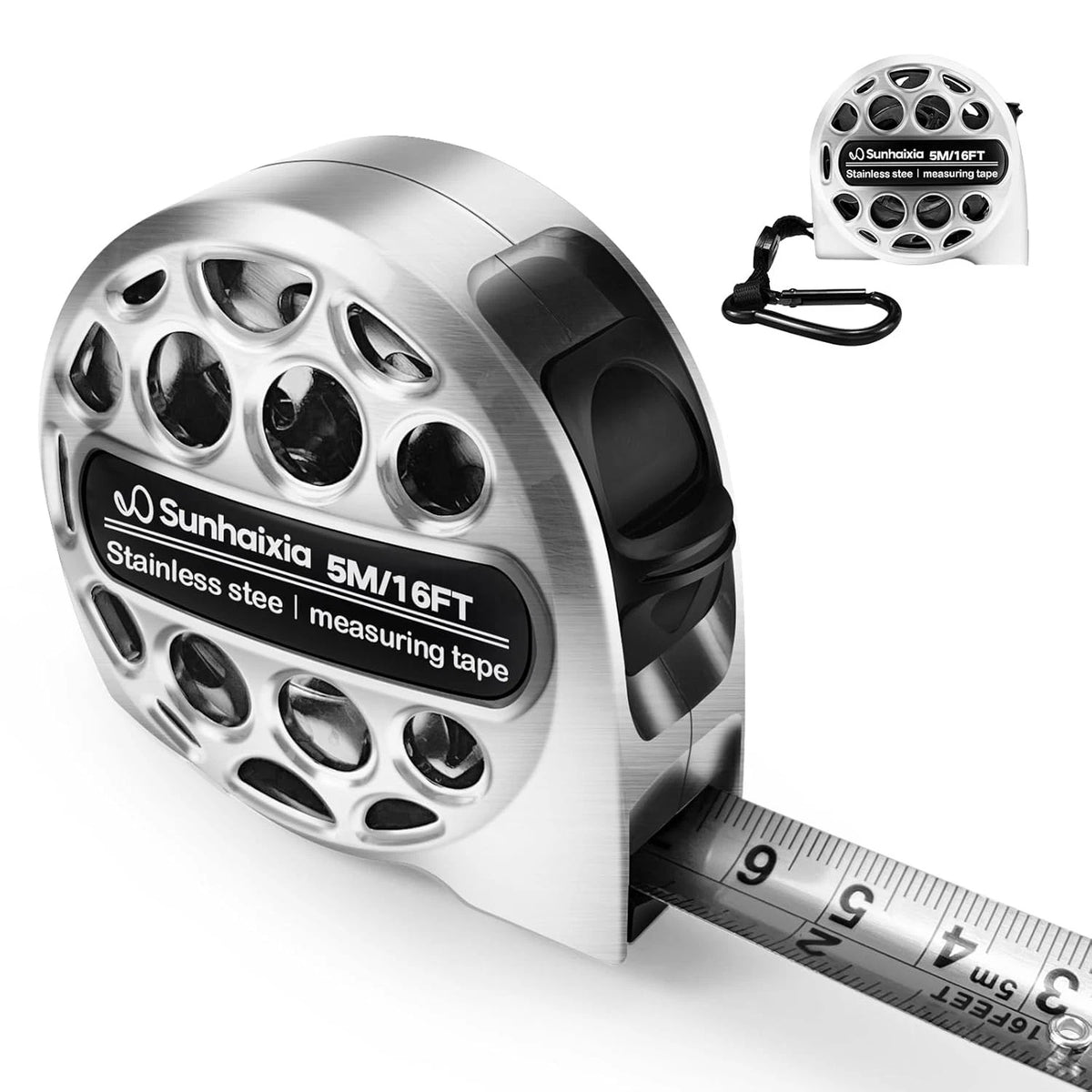 130ft Laser Distance Measure with Crosshairs Level Tool (40m Range)