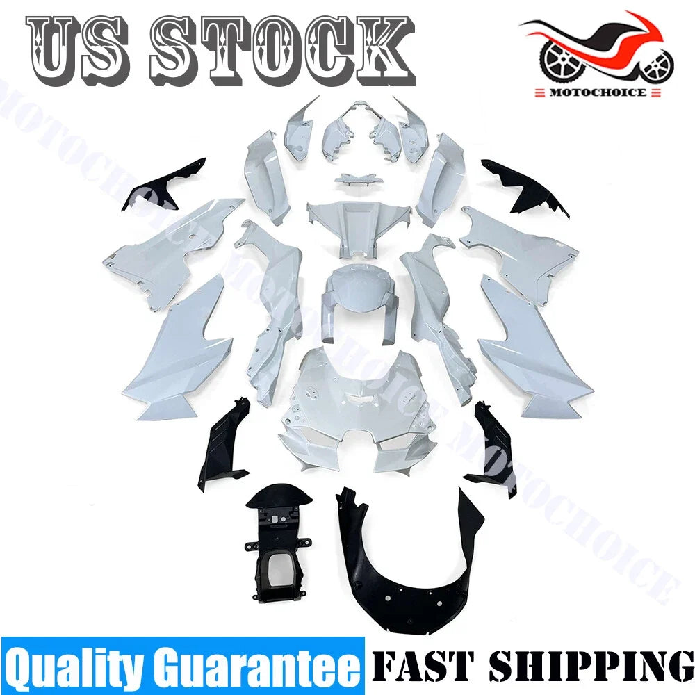 Fairing Kit for Kawasaki Ninja ZX10R (2021–2025) Unpainted ABS Bodywork