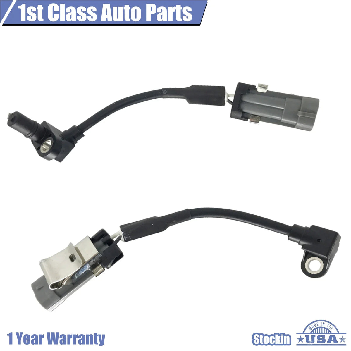 Set of 2 ABS Wheel Speed Sensors for Saturn Vue Torrent (2002–2009)