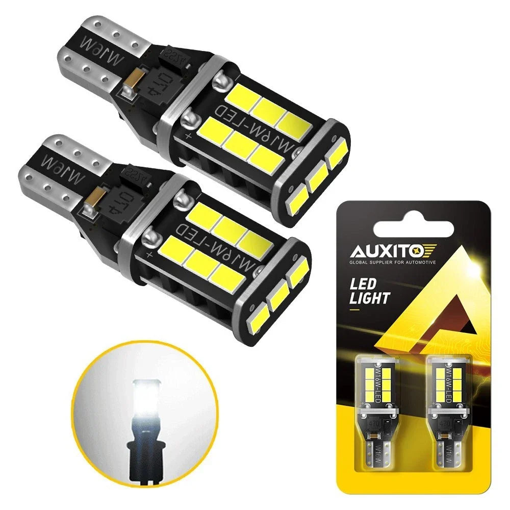AUXITO LED Reverse Light Bulbs T15 912 921 W16W (6000K)