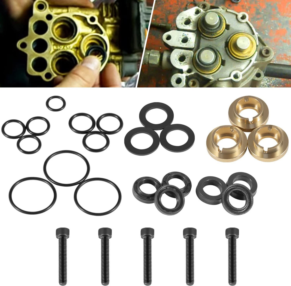 Pressure Washer Seal Kit for Medium Frame Pressure Washer Pump