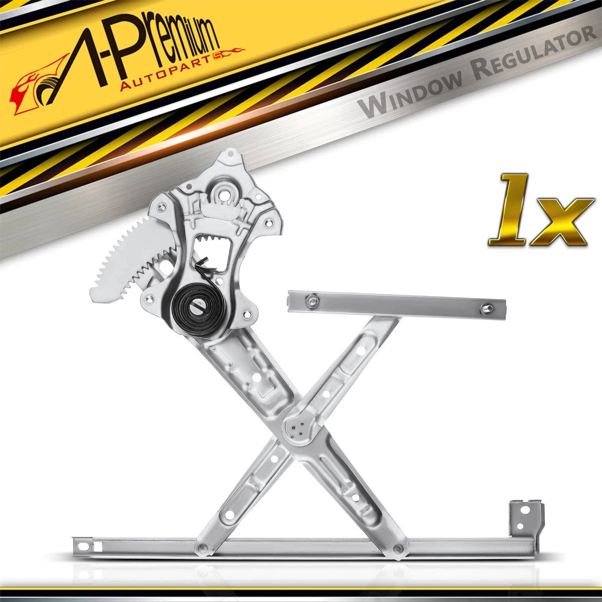 Front Right Manual Window Regulator for Honda Civic (2012–2015) 72211-TR0-A01, 752-744