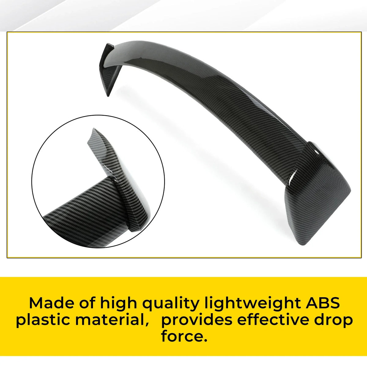Carbon Fiber Rear Window Roof Spoiler for Subaru Impreza WRX STI (2002–2007)