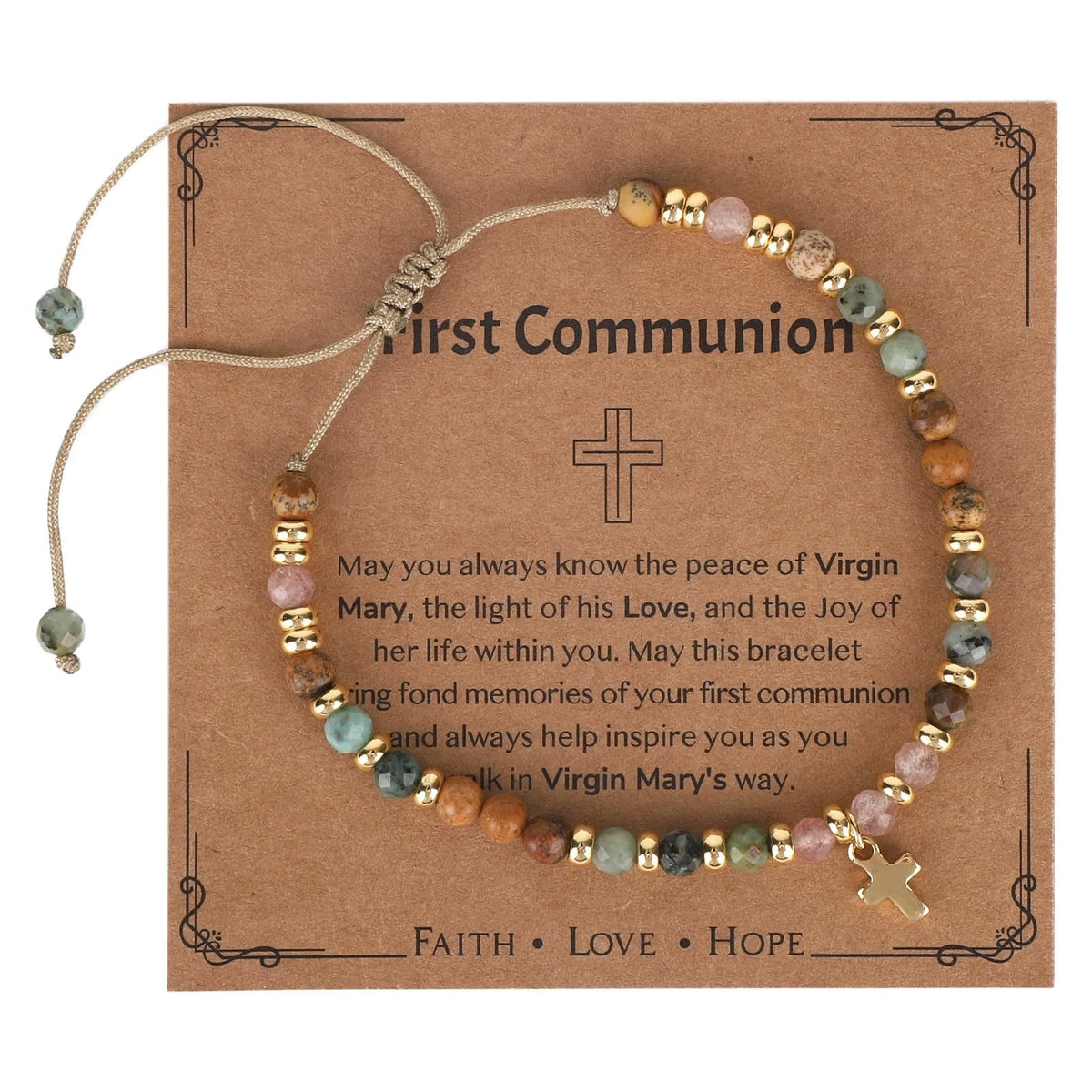 Mikovivi Christian Bracelet for Women (Medium)