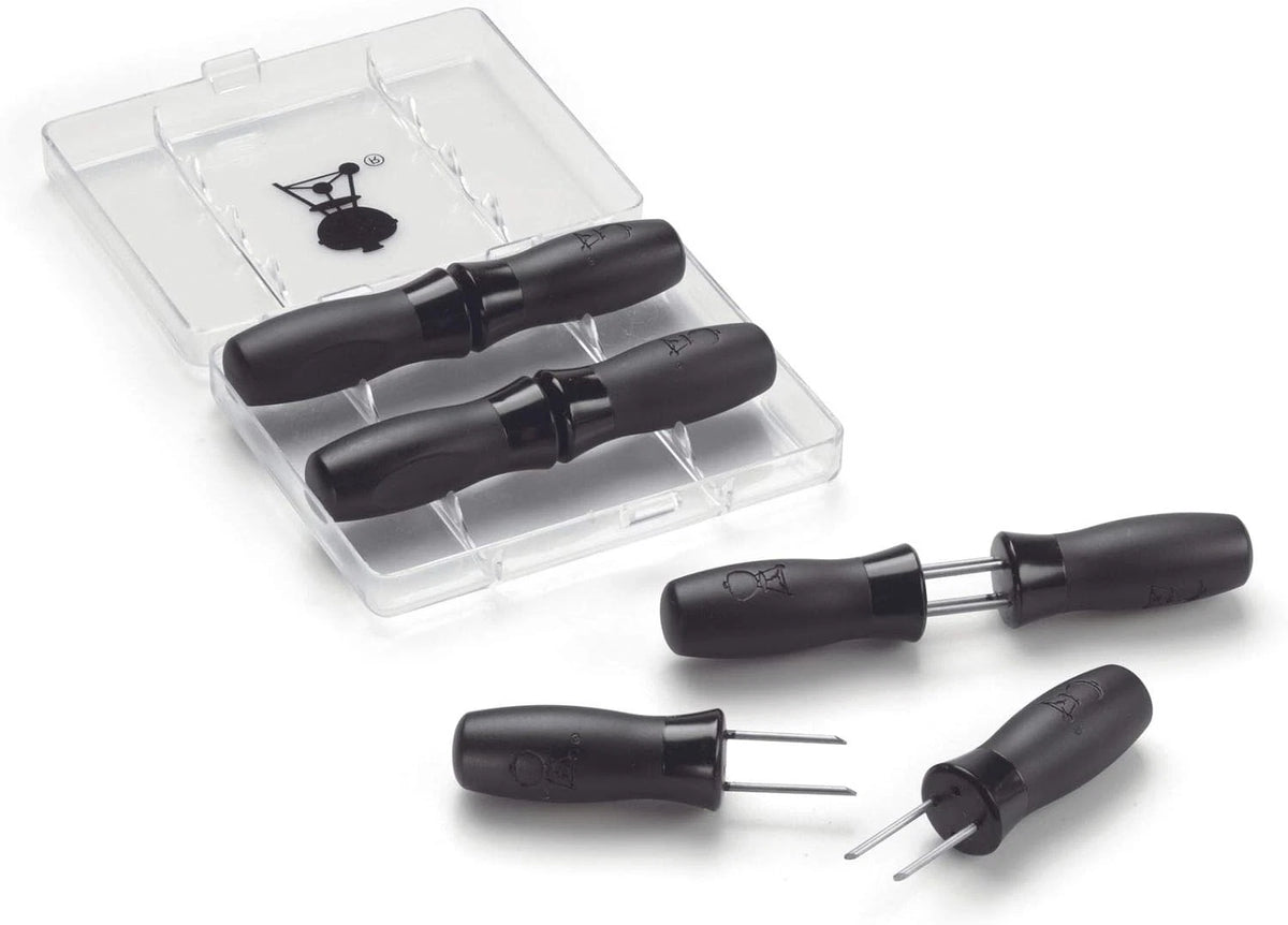 Set of 8 Stainless Steel Corn Picks for Easy Eating