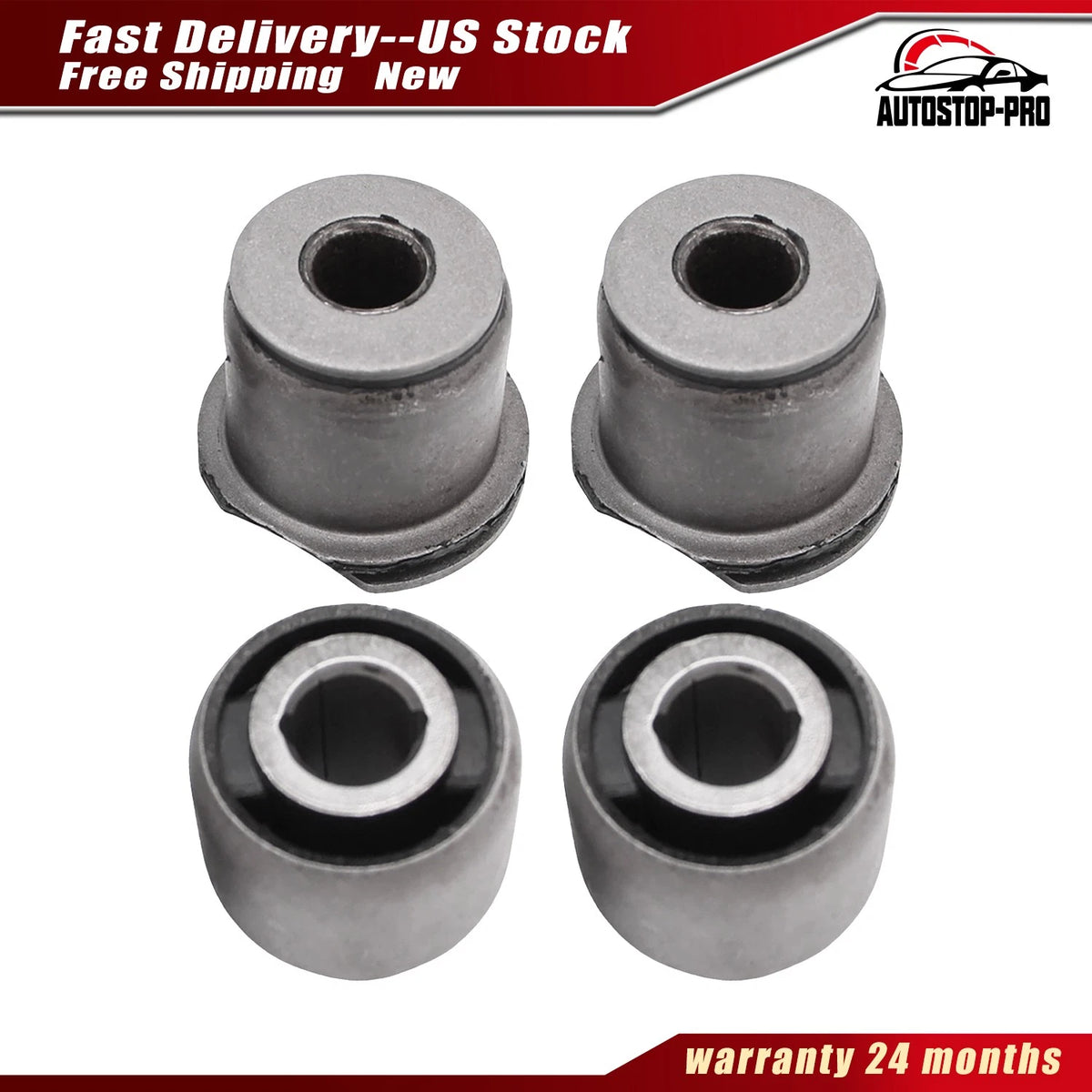 Front Knuckle Shock Mount Bushing 2X for Cadillac XTS (2013–2018) 13411102, 23189139