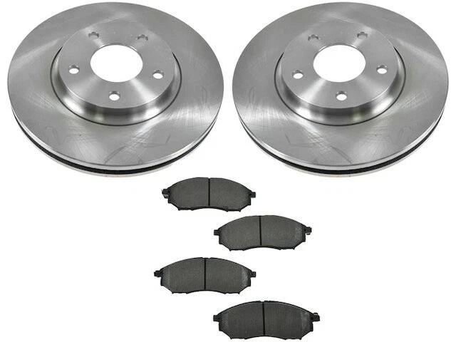 Brake Pad and Rotor Kit for Infiniti M45 (2003–2004) 46729KCMP