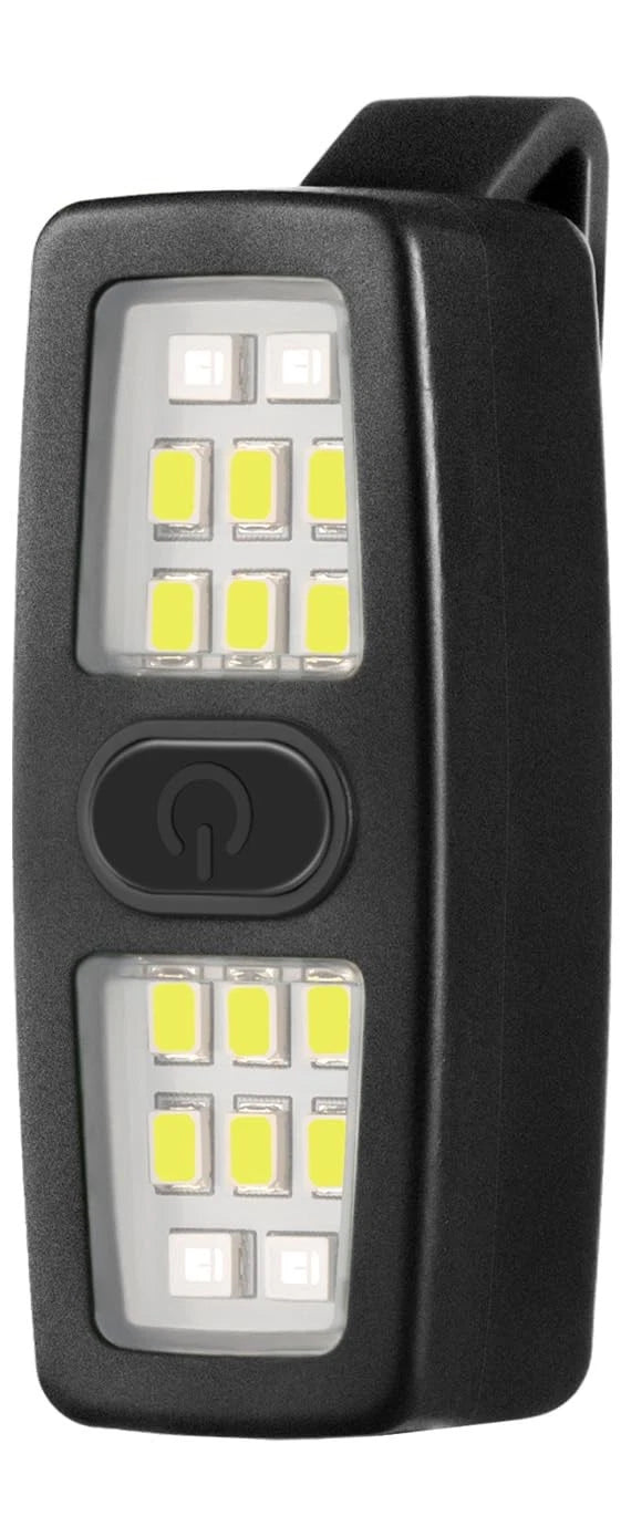 Clip on Running Lights for Runners - 600 Lumen Rechargeable EDC Flashlight