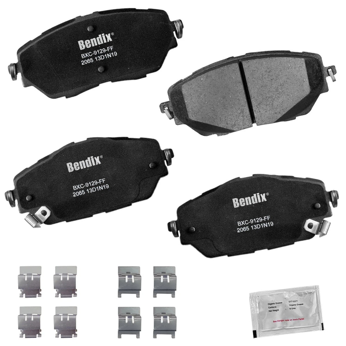 Ceramic Front Brake Pads for Toyota CHR (2018–2022)