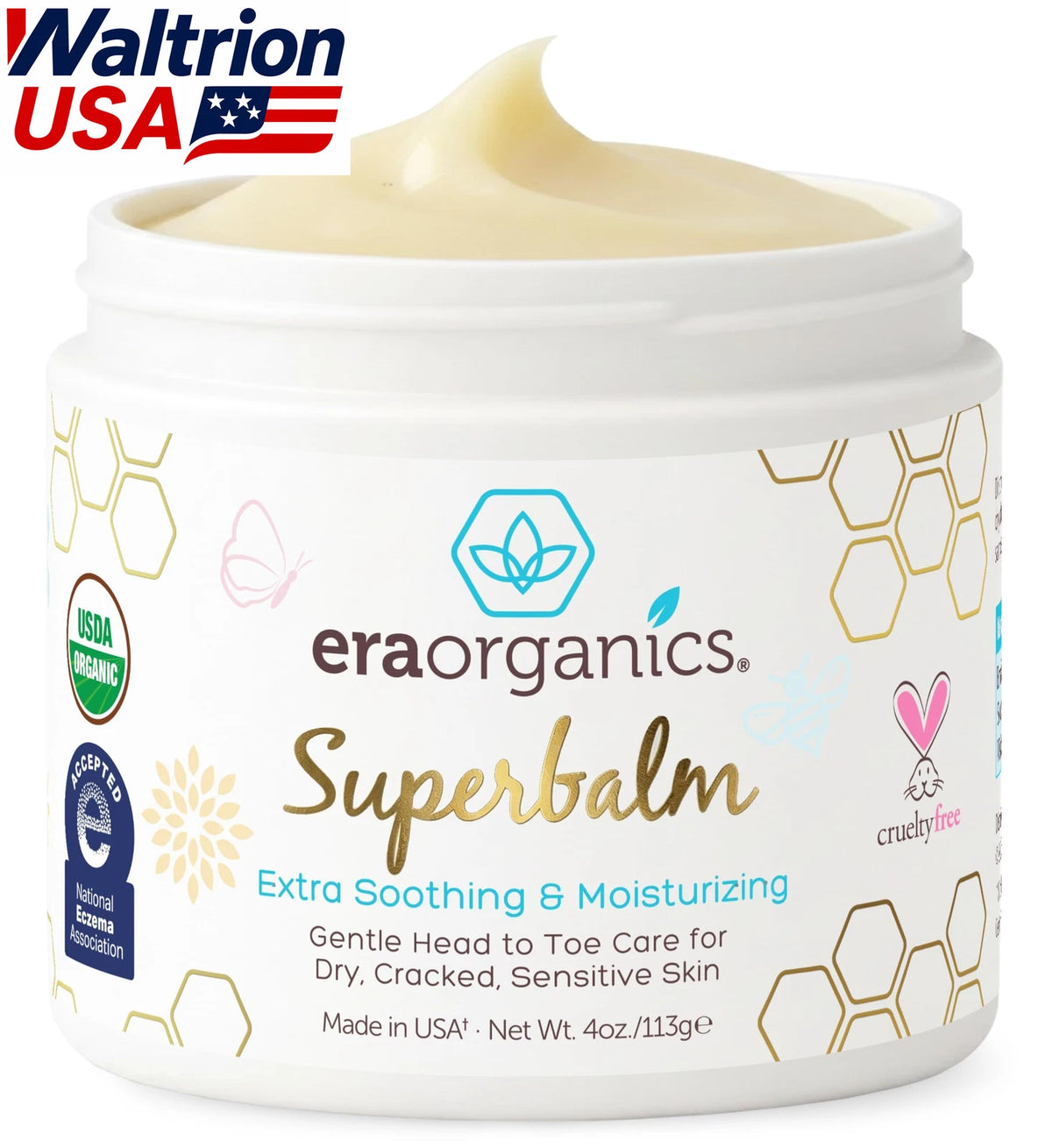 Baby Healing Ointment for Eczema & Cradle Cap (4oz)