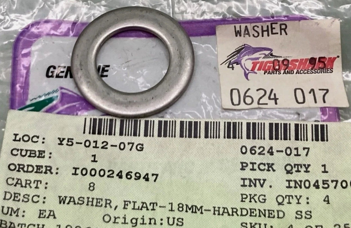 Flat Washer 18mm for Arctic Cat (OEM, 0624-017)