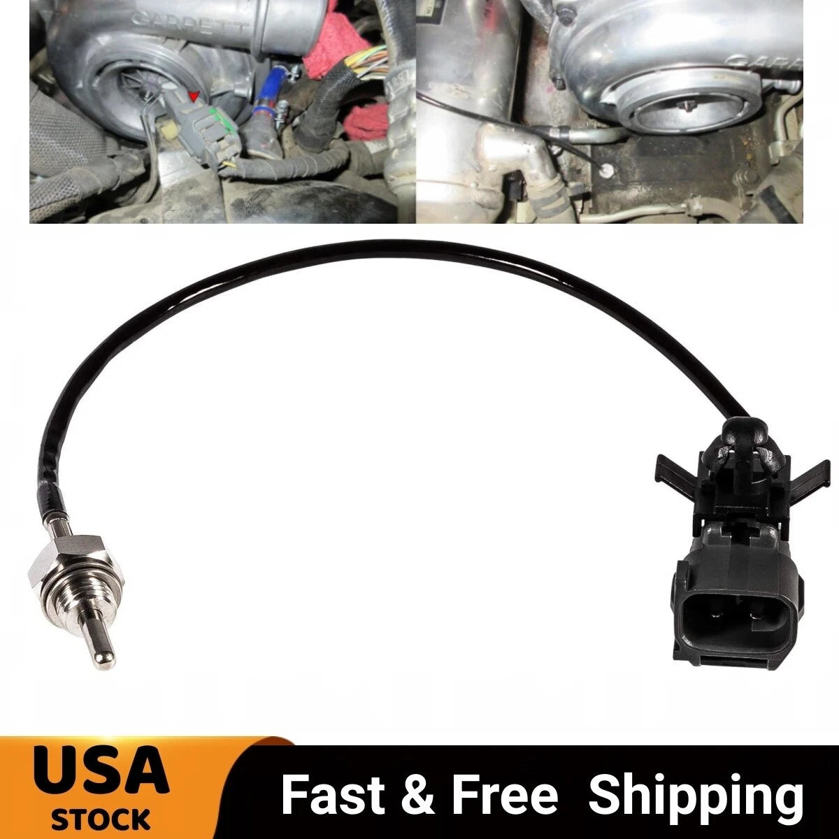 Intake Air Temperature Sensor for GM Duramax 6.6L Silverado (2006–2012)