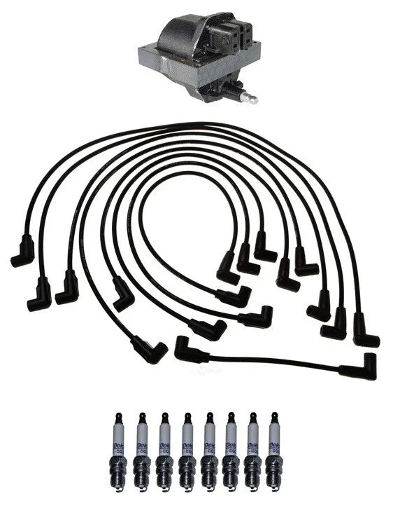 Ignition Wires & Spark Plugs Kit for GMC G3500 V8 5.7L (1995–1996)