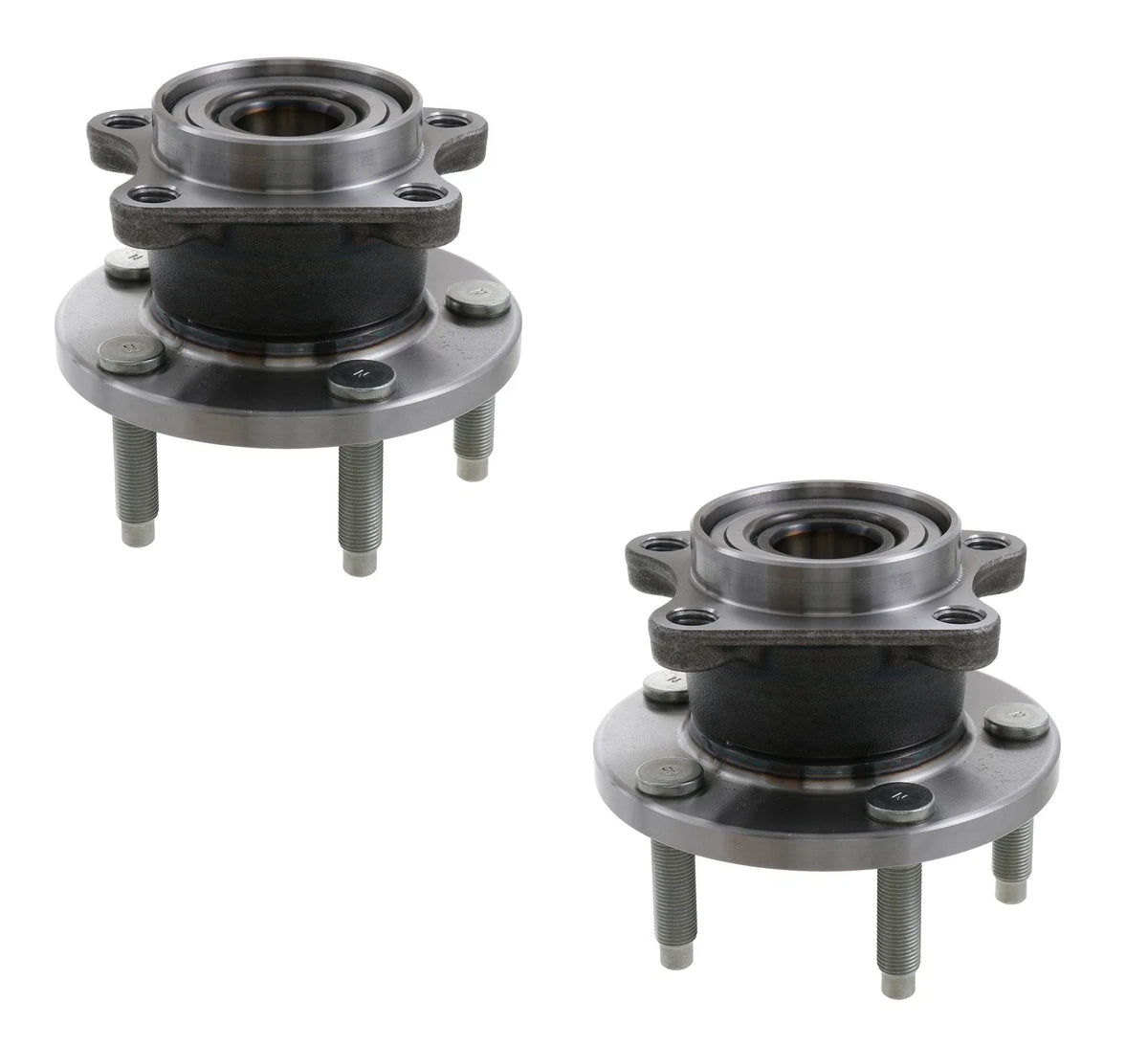 Set of 2 Rear Wheel Bearing Hub Assemblies for Ford Edge Lincoln MKX (2007–2018)