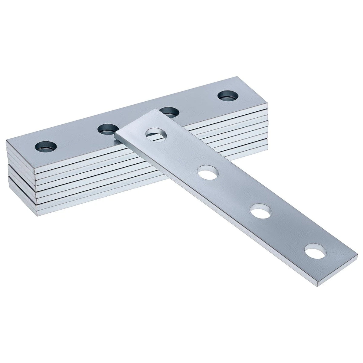 9 Pcs 4 Hole Flat Plate Connector Bracket for ½ 7-1/4" x 1-5/8