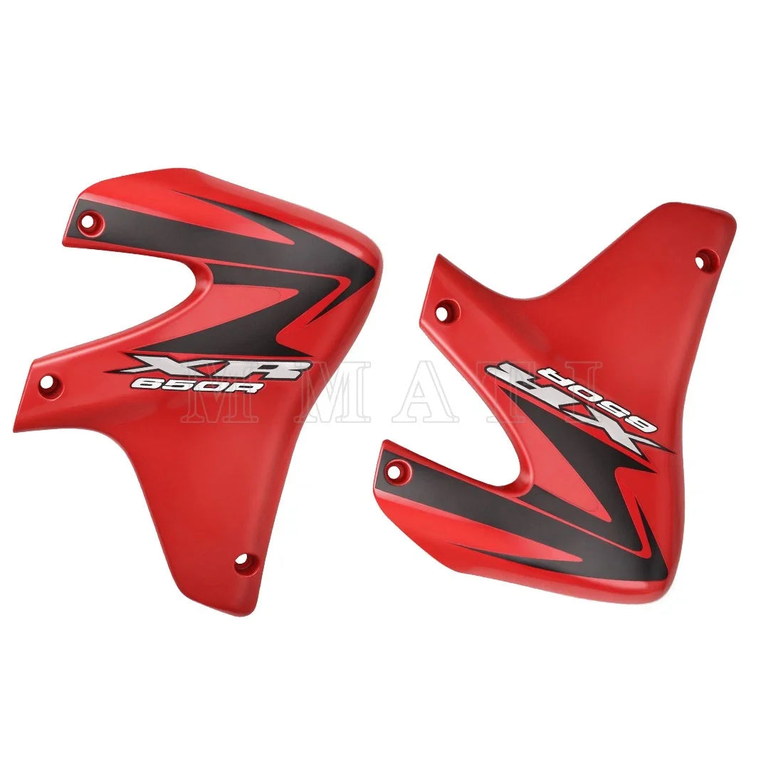 Radiator Shroud Set for Honda XR650R (2000–2007) Left Right Plastic Red