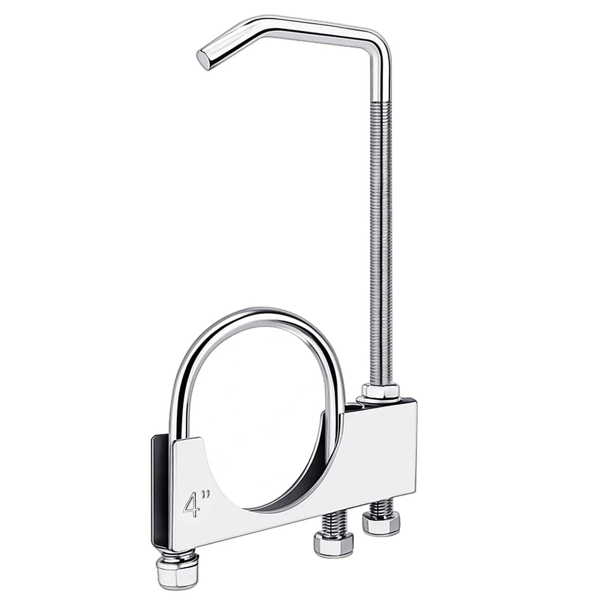 2X 4 Inch Universal Exhaust Clamp for
